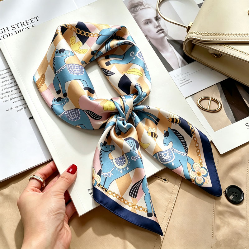 Ladies Handkerchiefs Hair Silk - Luxury Skincare Headband recension och pris