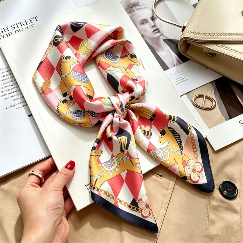 Ladies Handkerchiefs Hair Silk - Luxury Skincare Headband recension och pris