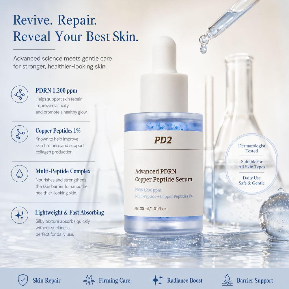 Advanced PDRN Copper Peptide S - Peptide Complex Serum recension och pris