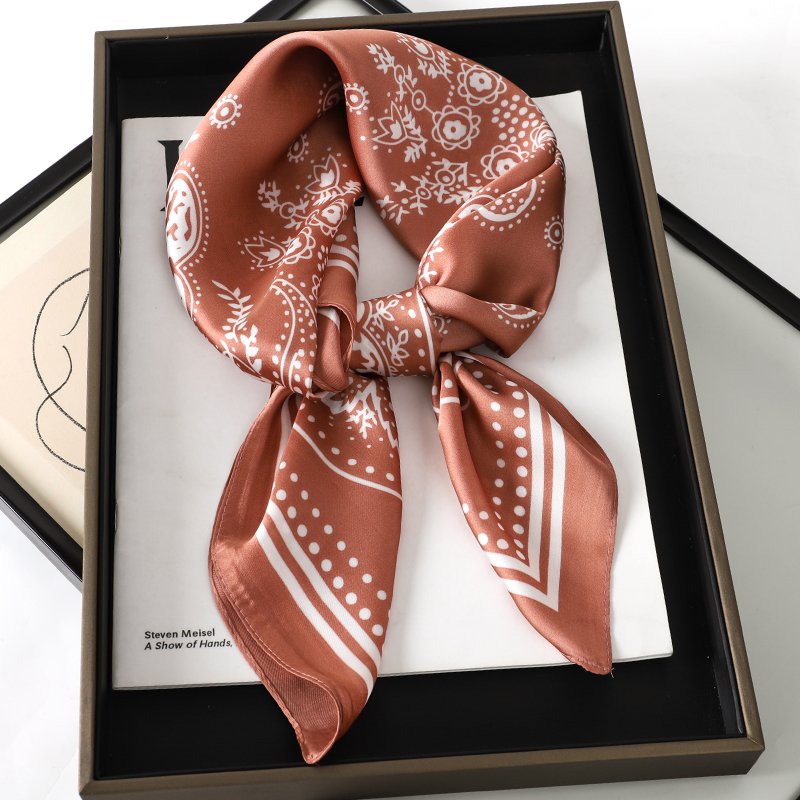 Luxury Brand Silk Square Paisl - Luxury Skincare Headband recension och pris