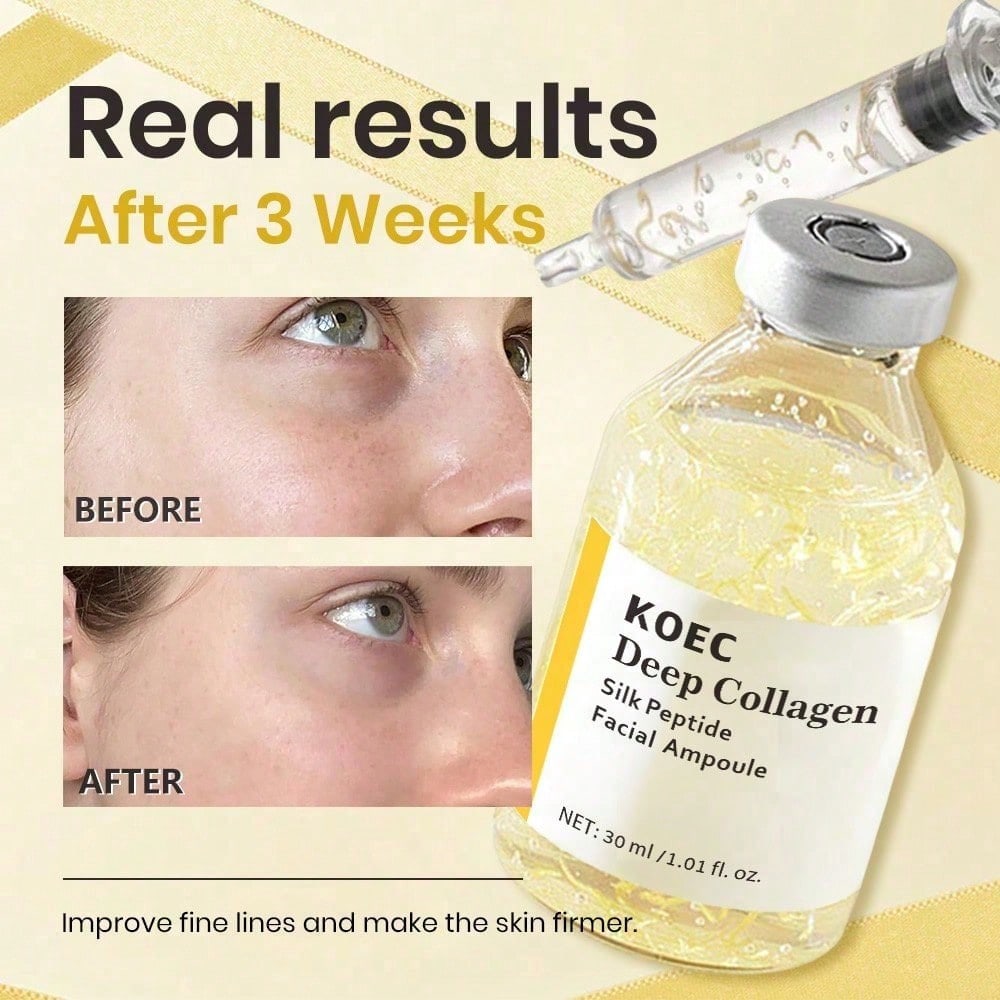 Deep Collagen Silk Peptide Fac - Peptide Complex Serum recension och pris